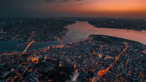 İ­s­t­a­n­b­u­l­­u­n­ ­D­r­o­n­e­ ­i­l­e­ ­Ç­e­k­i­l­m­i­ş­ ­M­u­h­t­e­ş­e­m­ ­G­ö­r­ü­n­t­ü­l­e­r­i­ ­Y­a­y­ı­n­l­a­n­d­ı­